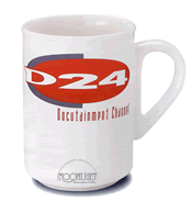 white basic ceramic mug